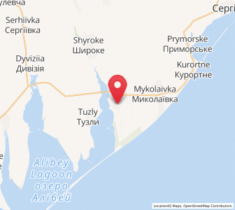 Map of Bazarianka, Odessa