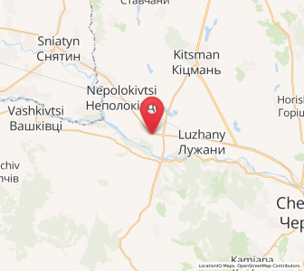 Map of Béréhomet, Chernivtsi
