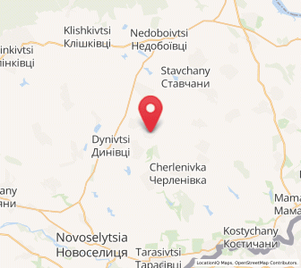 Map of Bérestia, Chernivtsi
