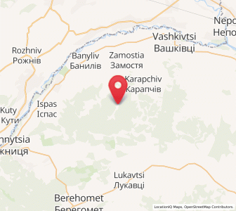 Map of Béréjonka, Chernivtsi