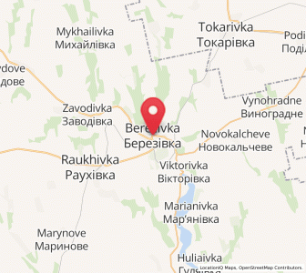 Map of Bérézivka, Odessa