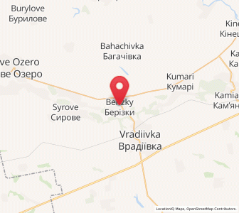 Map of Bérizky, Mykolaiv