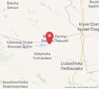 Map of Bobryk Drouhyï, Odessa
