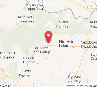 Map of Botchkivtsi, Chernivtsi