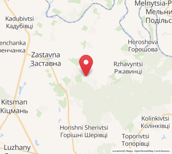 Map of Boïantchouk, Chernivtsi