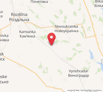 Map of Butsynivka, Odessa