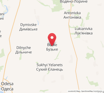 Map of Bouzké, Mykolaiv