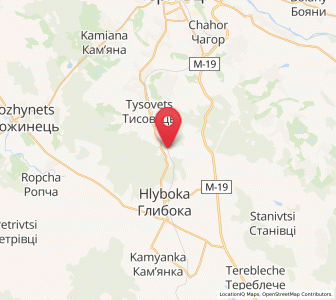 Map of Tchervona Dibrova, Chernivtsi