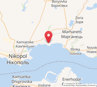 Map of Tchervonohryhorivka, Dnipropetrovsk