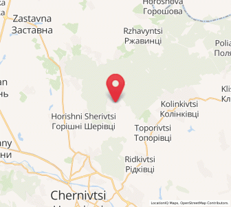 Map of Tchornivka, Chernivtsi