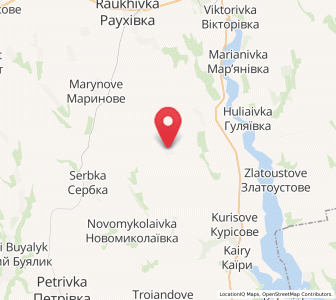 Map of Tchornohirka, Odessa