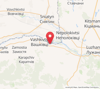Map of Tchortoryïa, Chernivtsi