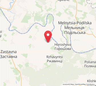 Map of Tchornyï Potik, Chernivtsi
