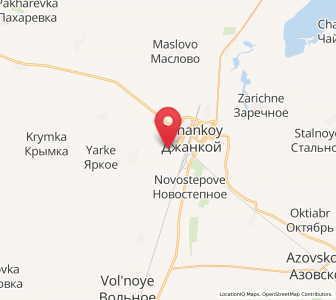 Map of Dmitriyevka, Crimea