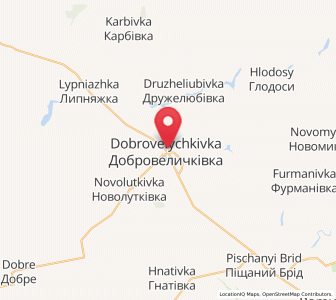 Map of Dobrovélytchkivka, Kirovohrad