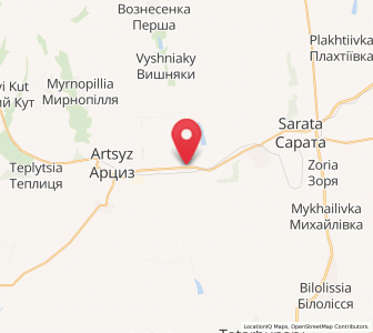 Map of Dolynivka, Odessa