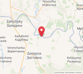 Map of Dorochivtsi, Chernivtsi