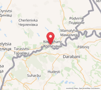 Map of Doumény, Chernivtsi
