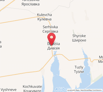 Map of Dyviziïa, Odessa