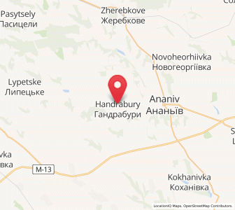 Map of Handrabury, Odessa