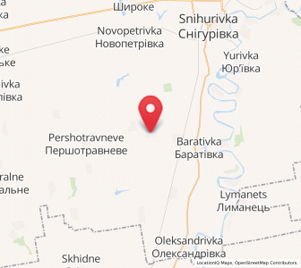 Map of Horokhivské, Mykolaiv