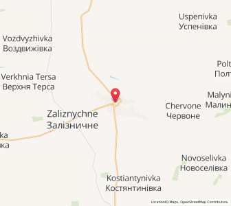 Map of Houliaïpolé, Zaporizhzhia