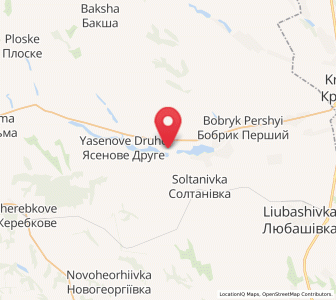 Map of Hvozdavka Percha, Odessa