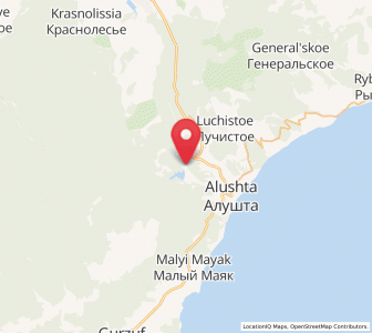 Map of Izobil’noye, Crimea