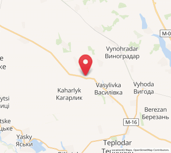 Map of Kamianka, Odessa