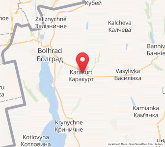 Map of Karakourt, Odessa
