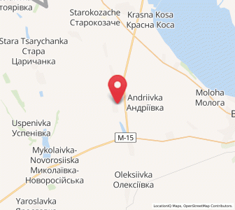 Map of Karnaliïvka, Odessa