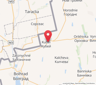 Map of Kubéï, Odessa