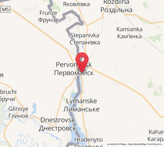 Map of Kuchurhan, Odessa