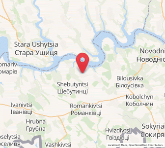 Map of Koulichivka, Chernivtsi
