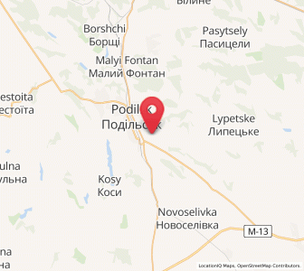 Map of Kouïalnyk, Odessa