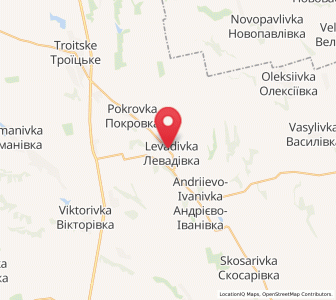 Map of Lévadivka, Odessa