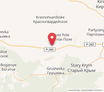 Map of L’govskoye, Crimea