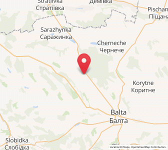 Map of Lisnytchivka, Odessa