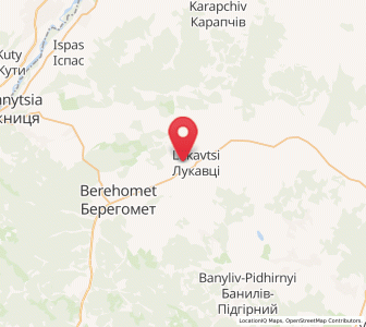 Map of Loukavtsi, Chernivtsi