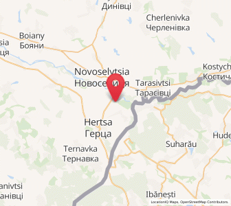 Map of Lounka, Chernivtsi