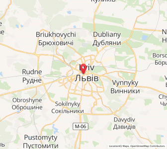 Map of Lviv, Lviv
