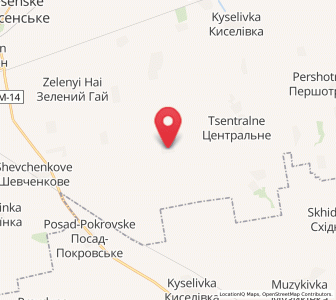 Map of Lioubomyrivka, Mykolaiv