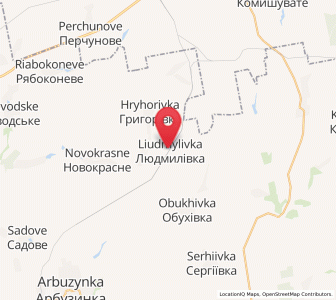 Map of Lioudmylivka, Mykolaiv