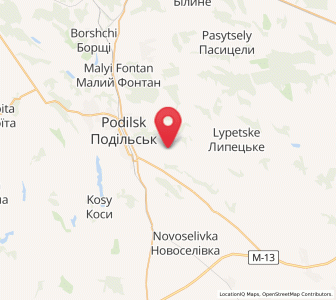 Map of Malyï Kouïalnyk, Odessa