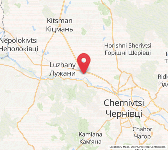 Map of Mamaïvtsi, Chernivtsi