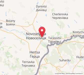 Map of Marchyntsi, Chernivtsi