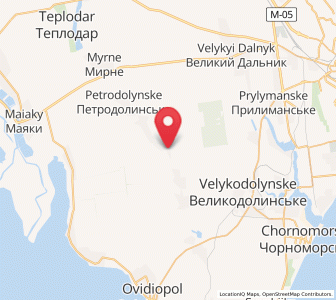 Map of Marianivka, Odessa
