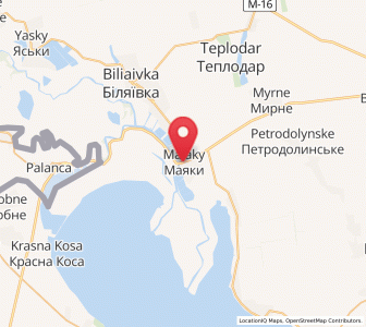 Map of Maïaky, Odessa