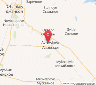 Map of Mayskoye, Crimea