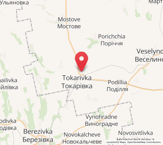 Map of Mykhaïlivka, Mykolaiv